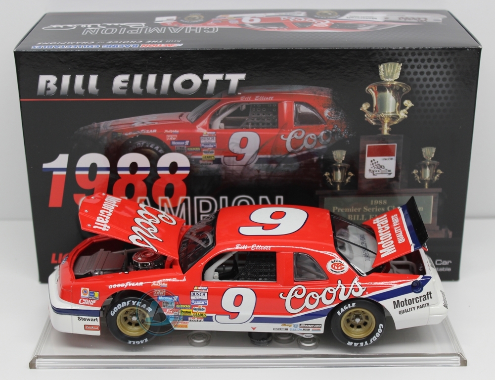 AUTOGRAPHED BILL ELLIOTT 2018 ISM CONNECT 1/24 ACTION COLLECTOR NASCAR DIECAST
